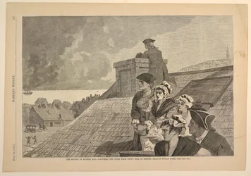 De slag bij Bunker Hill – Het gevecht bekijken vanaf Copp