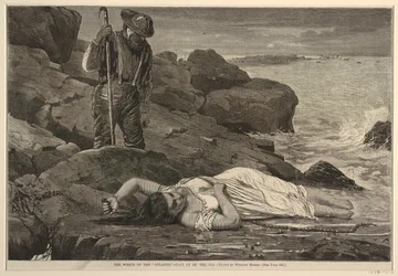 Het wrak van de "Atlantic" – Aangespoeld door de zee