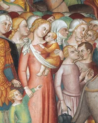 De Doortocht door de Rode Zee, scène uit de Verhalen van het Oude Testament