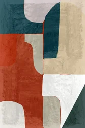 Abstracte kleurvormen