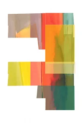 Abstracte kleurlagen