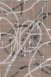 Abstracte vloeiende lijnen