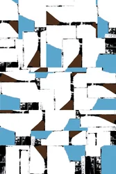 Abstracte geometrische collage