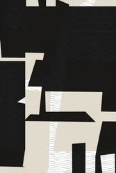 Abstract geometrisch contrast