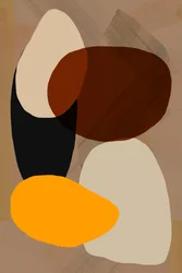 Abstracte organische vormen