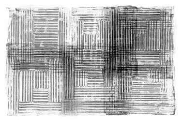 Abstract gestructureerd raster
