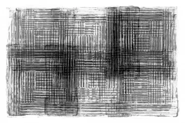 Abstract geweven raster