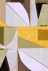 Geometrische kleurblokken