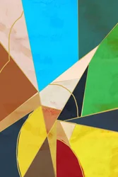 Geometrisch kleurenspel