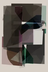 Gelaagde abstracte vormen
