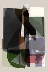 Gelaagde geometrische vormen