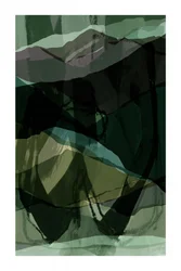 De gelaagde Groene Bergen