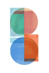 Moderne geometrische balans