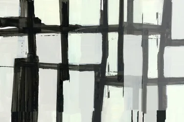 Modern raster - abstract
