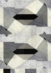 Monochrome geometrische abstractie