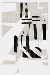 Monochrome abstracte lijnen