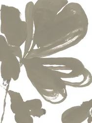 Ingetogen abstracte plantenmotieven
