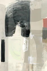 Gedempte abstracte lagen