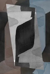Ingetogen abstracte vormen