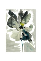 Ingetogen bloemenmotief