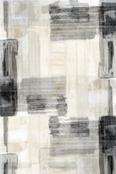 Neutrale abstracte penseelstreken