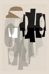 Organische abstracte lagen