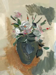 Schilderachtig bloemstilleven
