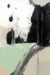Rustig abstract landschap