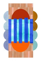 Levendige abstracte geometrie