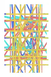 Levendig geometrisch raster