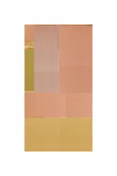 Warme abstracte kleurvlakken