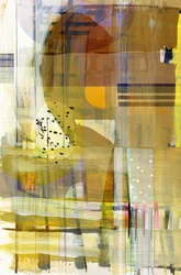 Warme abstracte lagen