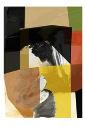 Warme abstracte vormen
