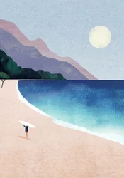 Het rustige Surfer Beach