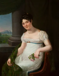 Halflang portret van La Duchesnois