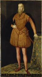 Portret van koning Erik XIV van Zweden