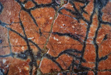 Marmeren vloer, detail, Villa van Hadrianus, 2e eeuw n.Chr., Tivoli, Lazio, Italië