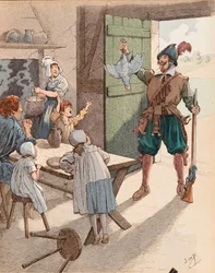 La hen au pot au temps de Henri IV (1553-1610)