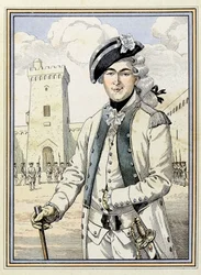 Portret van Theophile Malo Corret de La Tour d