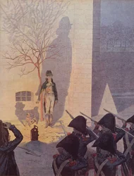 De executie van de hertog van Enghien