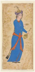 Prinses met Wijnfles en Beker, c. 1550-1600